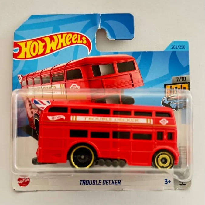 HotWheels - Trouble Decker - 2023 Mainline (202/250) - HW Metro - 2023 (7/10)