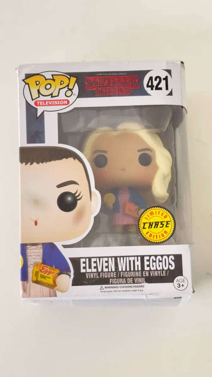 Funko POP! Television  Eleven with Eggos (Blonde Wig) Chase Edition #421