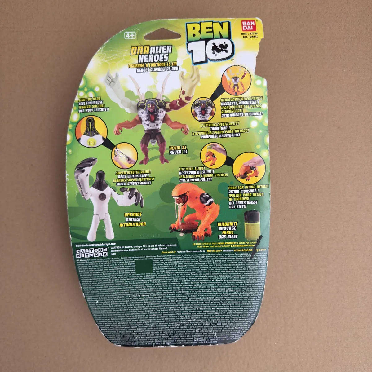 Ben 10 DNA Alien Heroes Version - Ben Tennyson 6 figure - Bandai