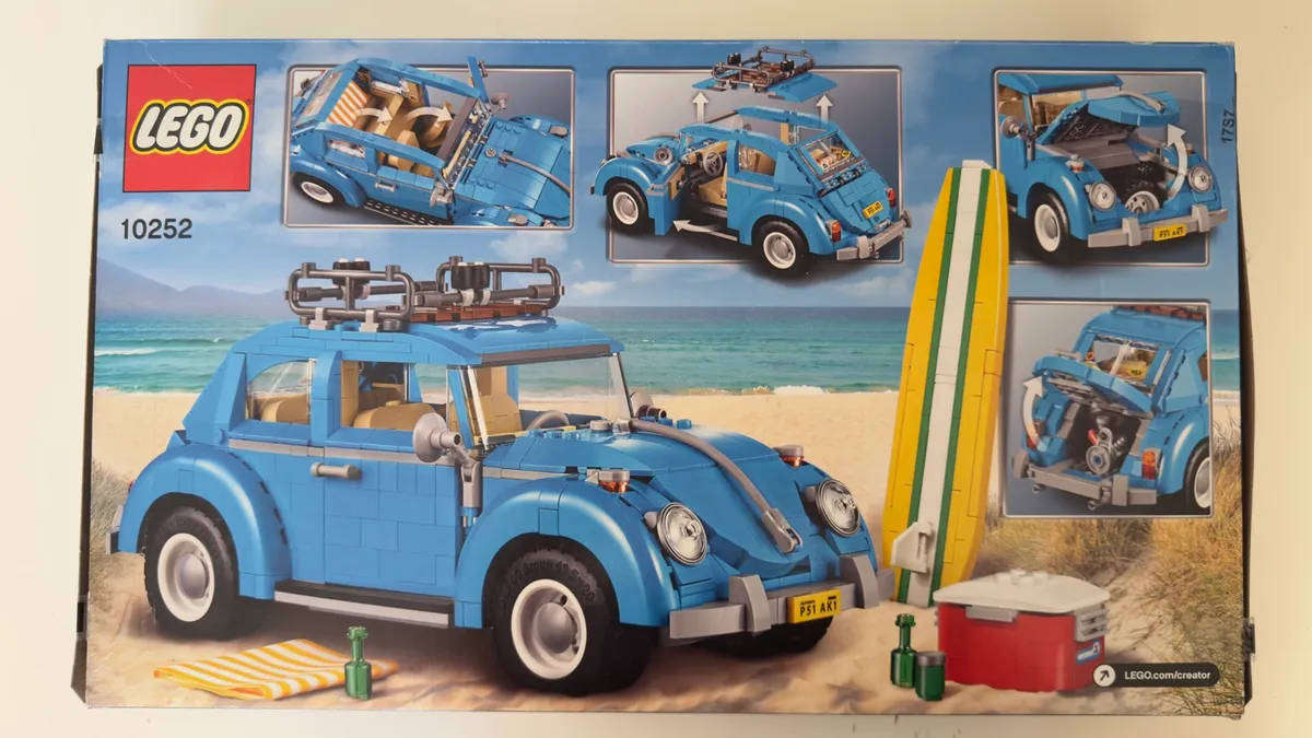 LEGO Vehicles - Volkswagen Beetle - 10252 - Sealed New