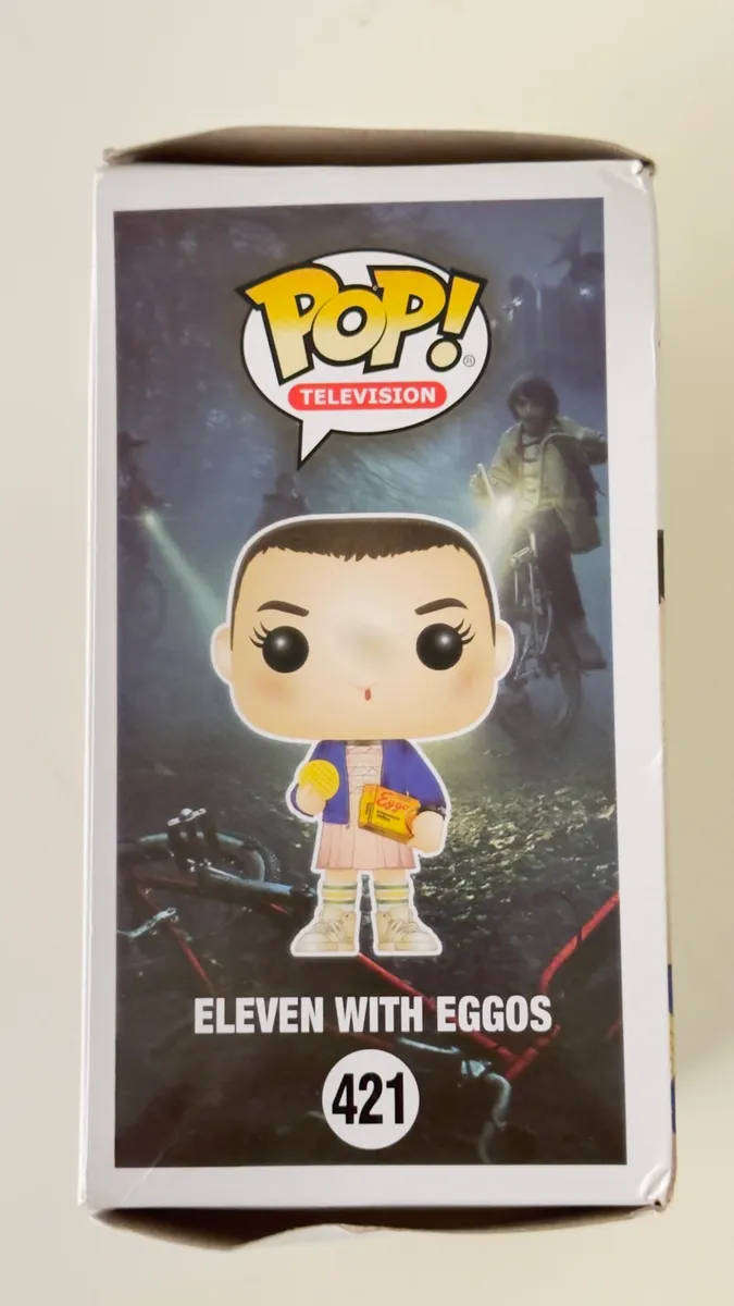 Funko POP! Television  Eleven with Eggos (Blonde Wig) Chase Edition #421
