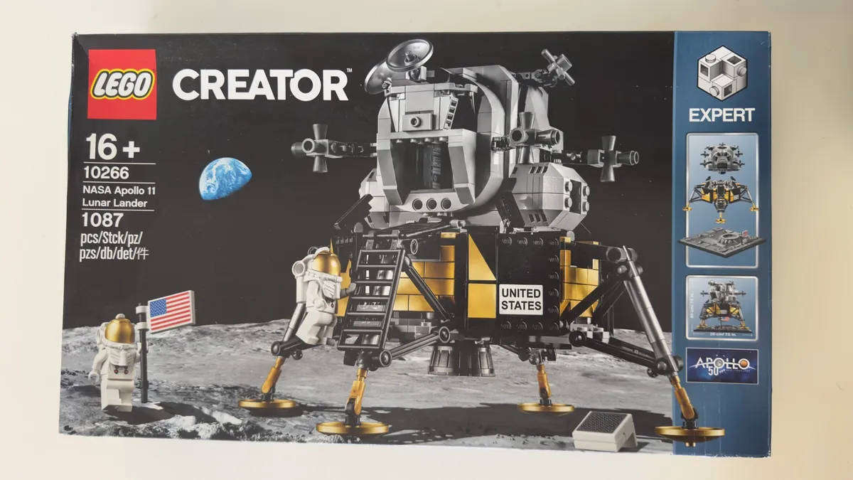 LEGO Creator - Space - NASA Apollo 11 Lunar Lander - 10266 - Sealed New