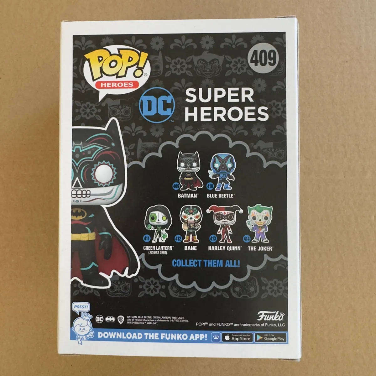 FUNKO POP! 409 Batman: Día de los DC (Chase) - Special Edition Glow in the Dark - New in Box