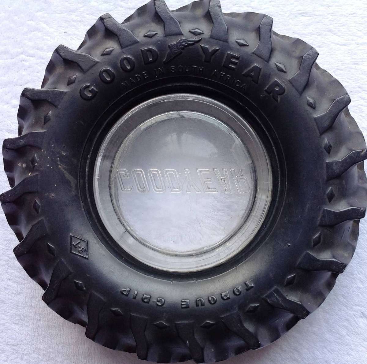 Vintage Good Year Tractor Tyre 3T Ashtray