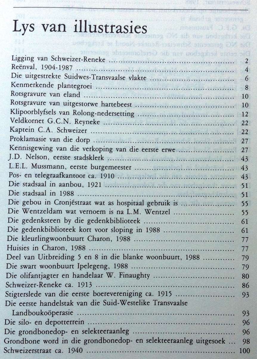 Schweizer-Reneke - M M B Liebenberg - Hardeband