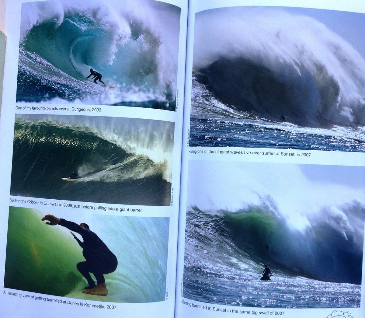 Stoked! Chris Bertish - Winner of the 2010 Mavericks Big Wave Invitational - Book signed by Author