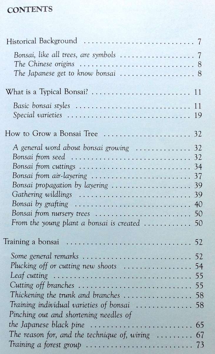 Practical Bonsai - their care, cultivation and training - Paul Lesniewicz and Hideo Kato