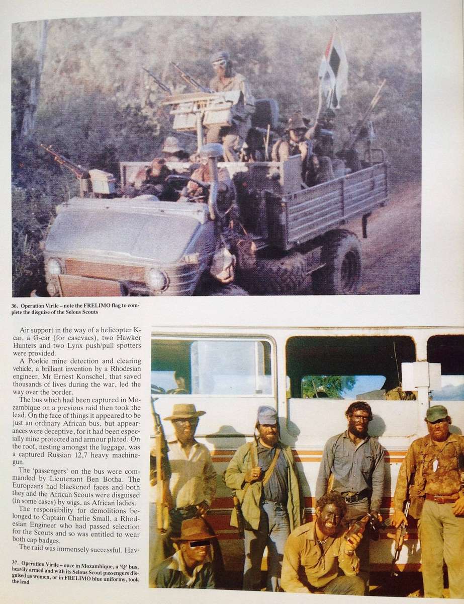 Rhodesian War - A Pictorial Account - Selous Scouts - Peter Stiff - Hardcover