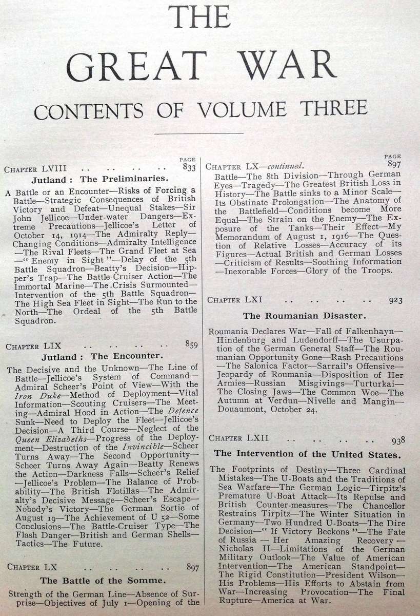 The Great War - The Right Hon. Winston S. Churchill, CH, MP - Volumes One to Four (Complete Set)