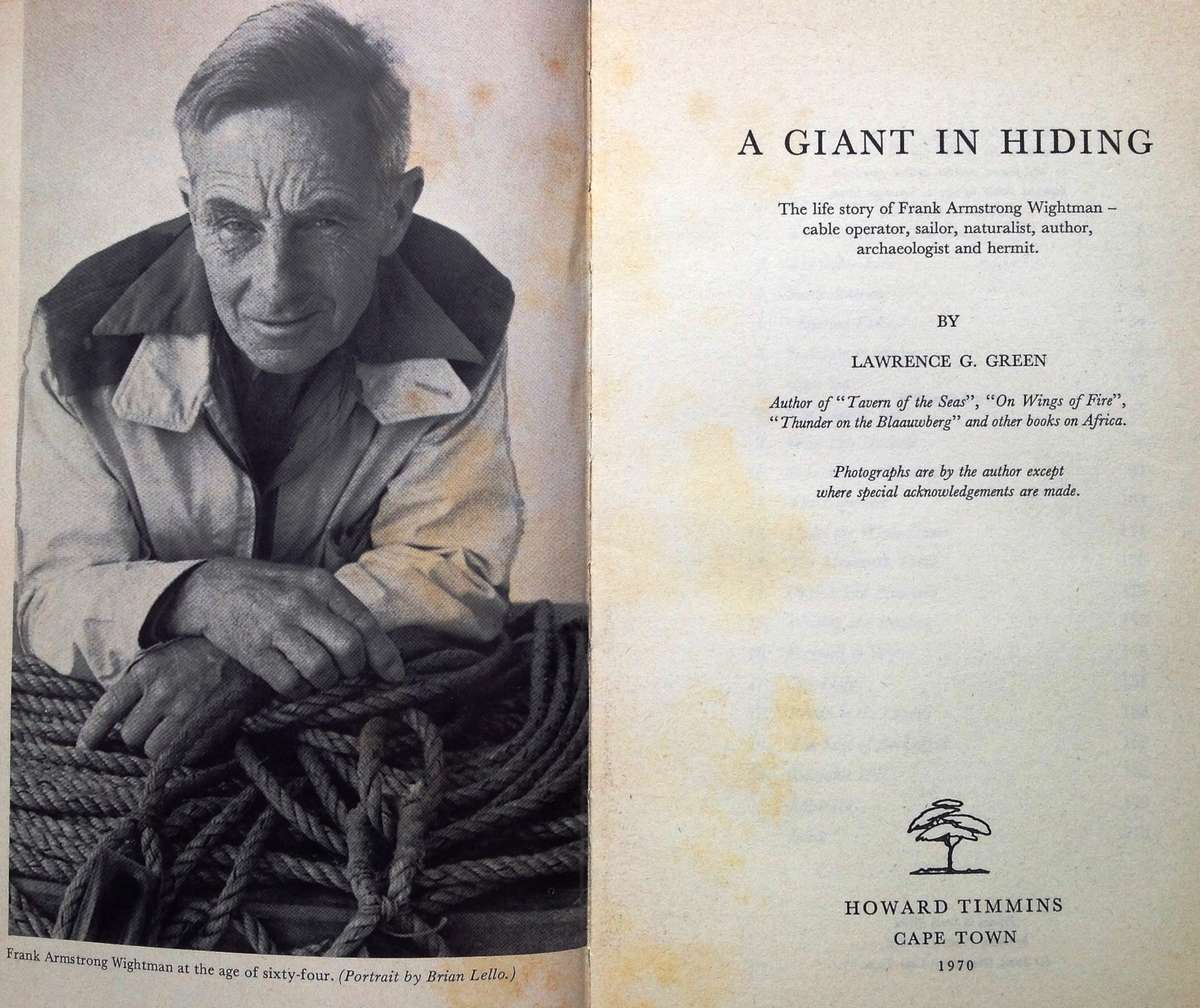 A Giant in Hiding - First Edition 1970 - Lawrence G Green - Hardcover