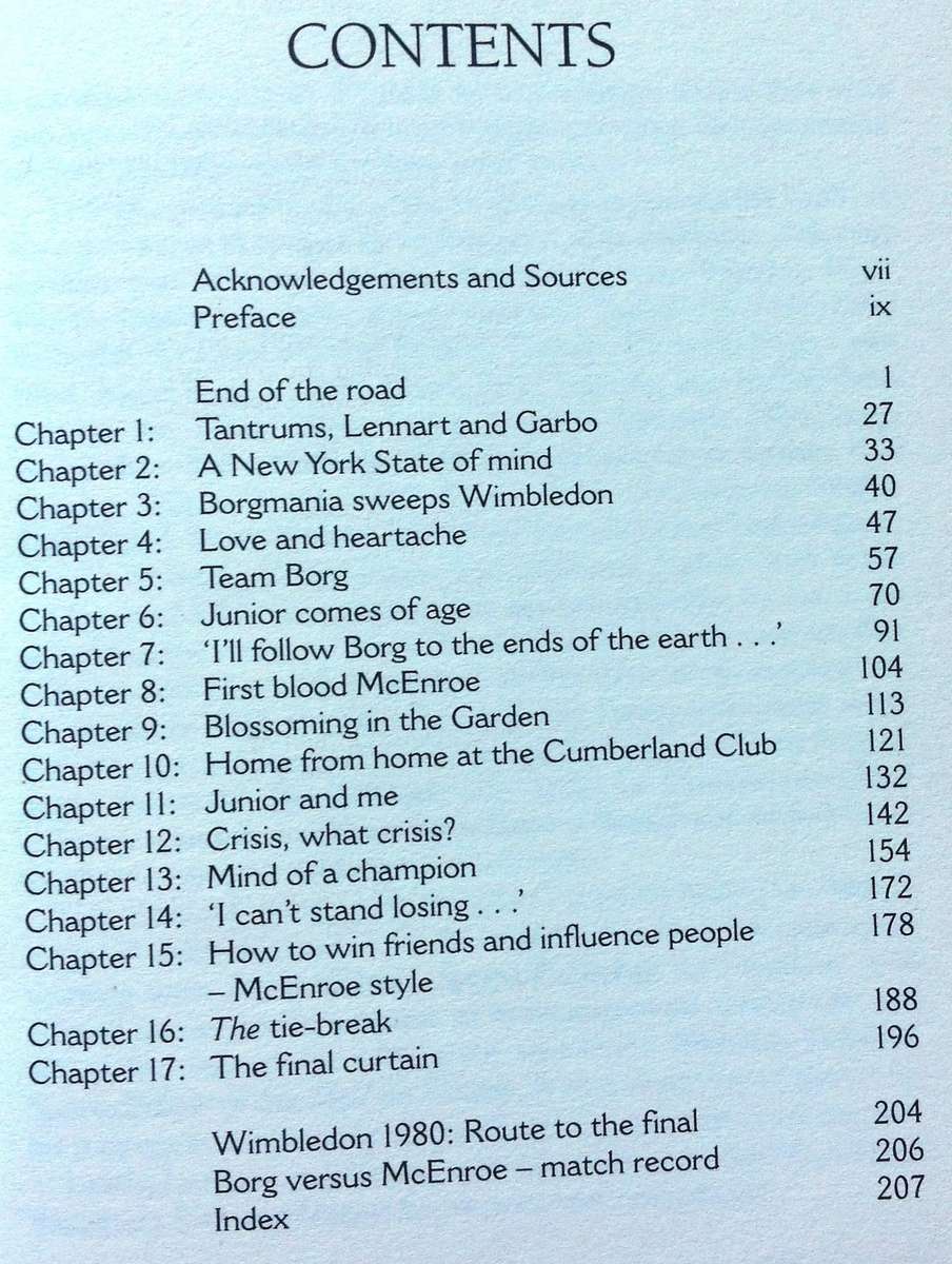 Borg versus McEnroe - Wimbledon 5 July 1980 - Malcolm Folley - Hardcover