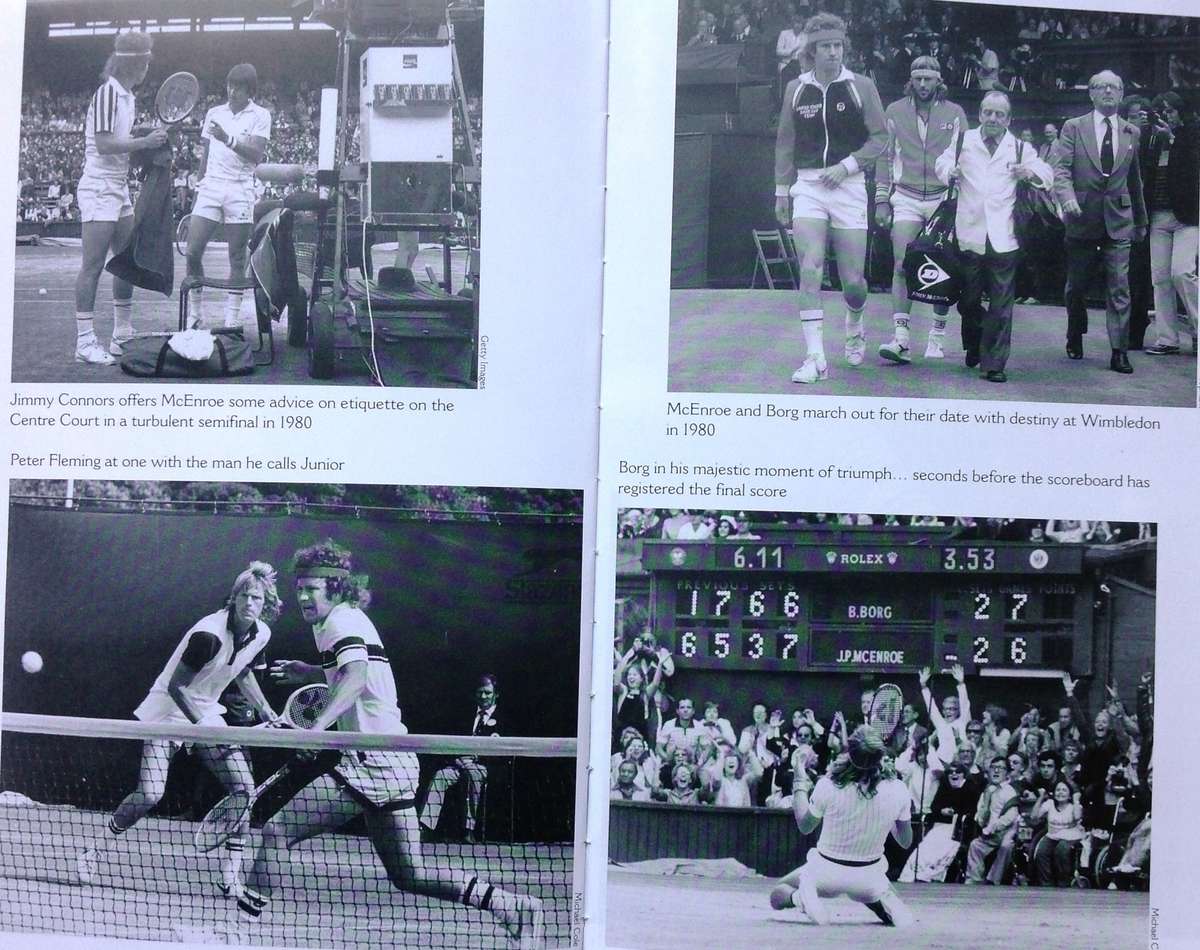 Borg versus McEnroe - Wimbledon 5 July 1980 - Malcolm Folley - Hardcover