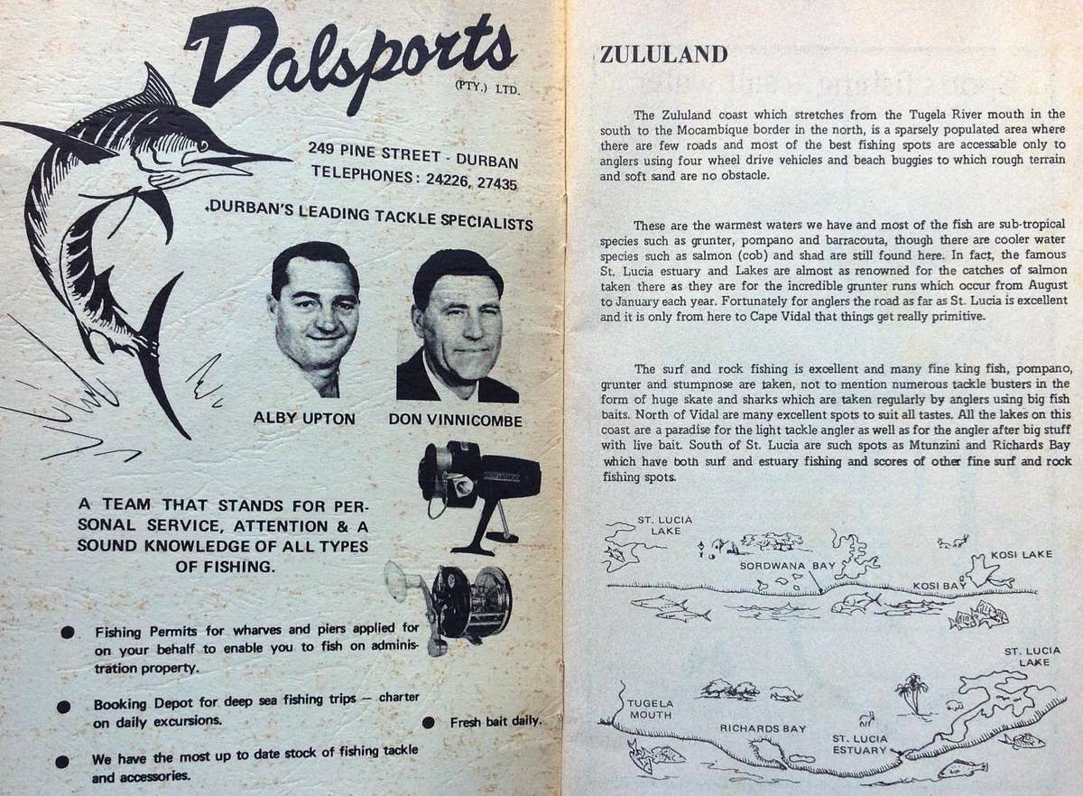 Natal Coast Fishing Guide - Len Jones