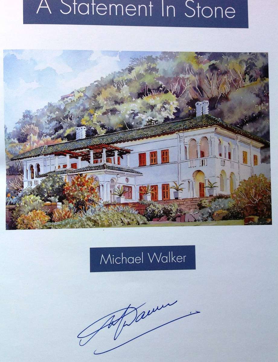 A Statement in Stone - Michael Walker - signed by Author