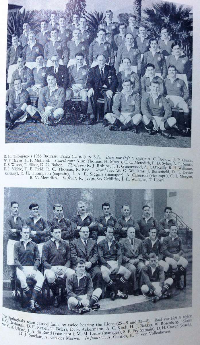 Springboks down the years - D H Craven - Hardcover