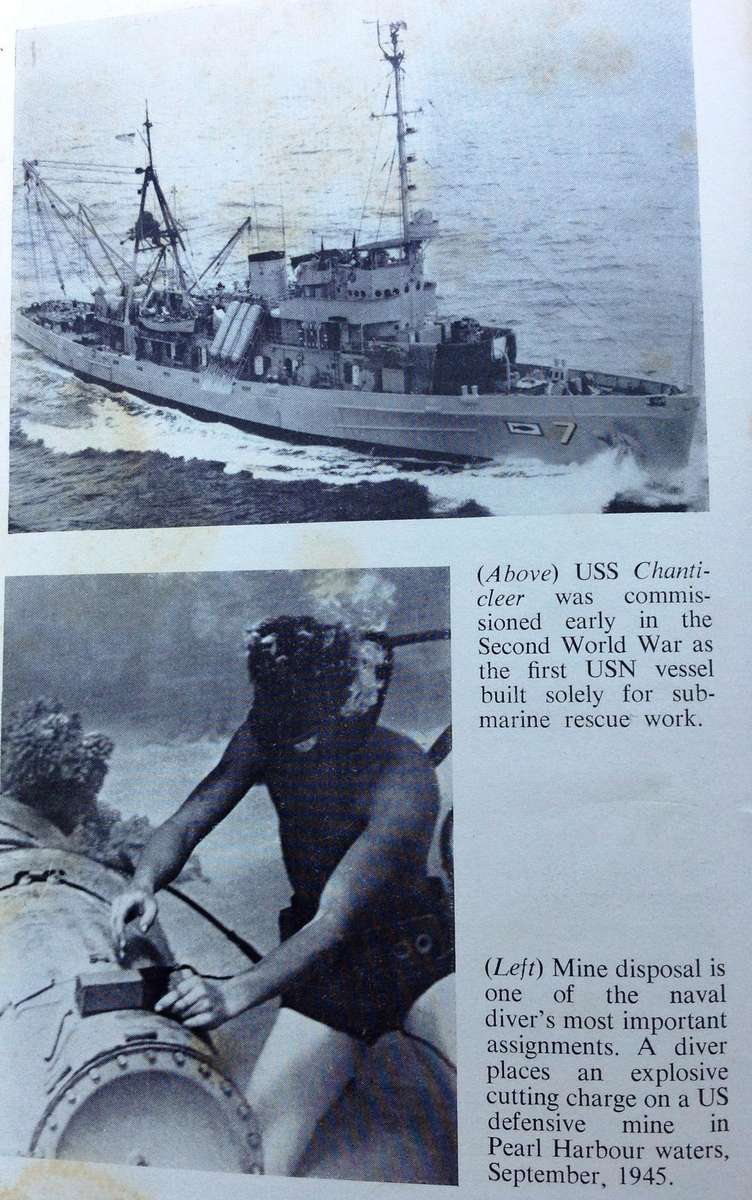 NAVY DIVER - Joseph Sidney Karneke with Victor Boesen - Hardcover