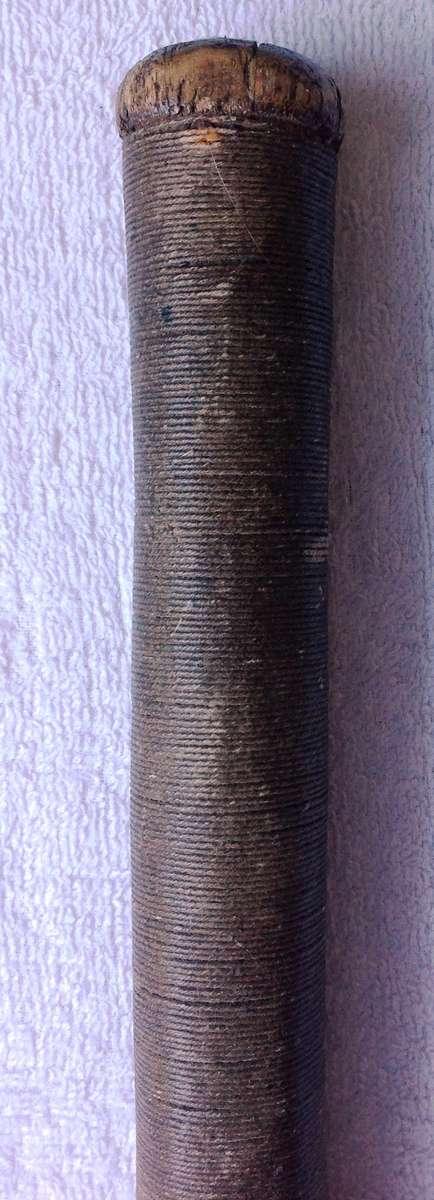 Vintage Cricket Bat - Hand Hammered Wonder Super Selected - Warranted Willow Treble Spring Number 6