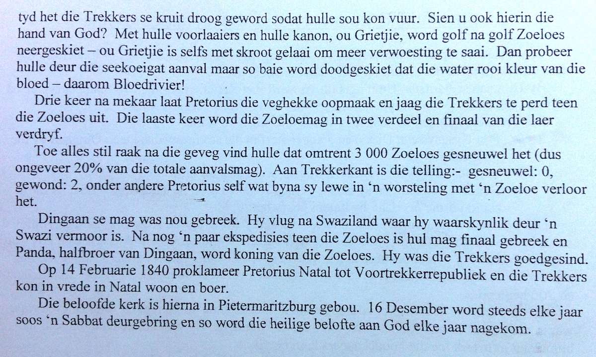 Bloedrivier - V E d'Assonville