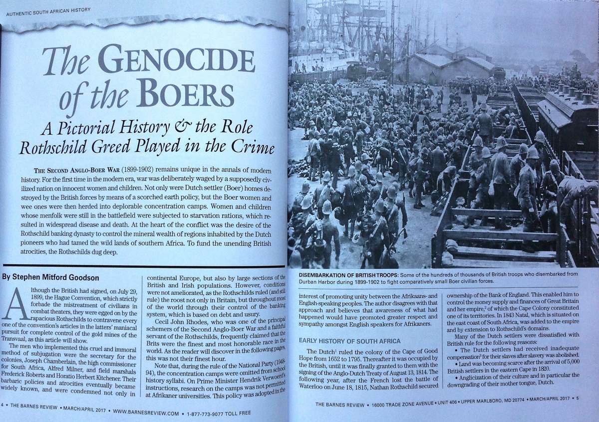 The Genocide of the Boers - Stephen Mitford Goodson