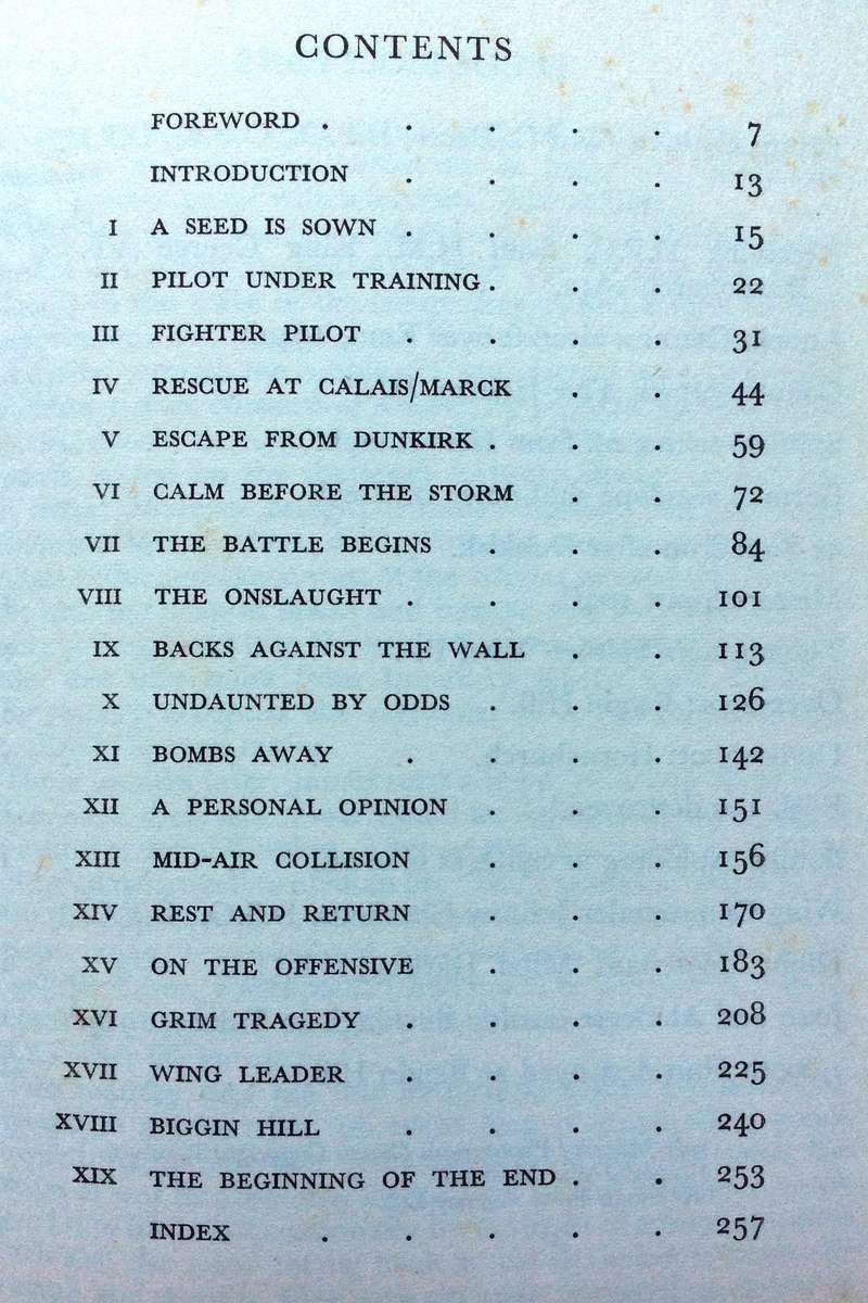 Nine Lives - Group Captain Alan C Deere DSO, OBE, DFC - Hardcover     Book signed by Author