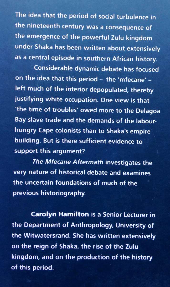 The Mfecane Aftermath - Edited by Carolyn Hamilton