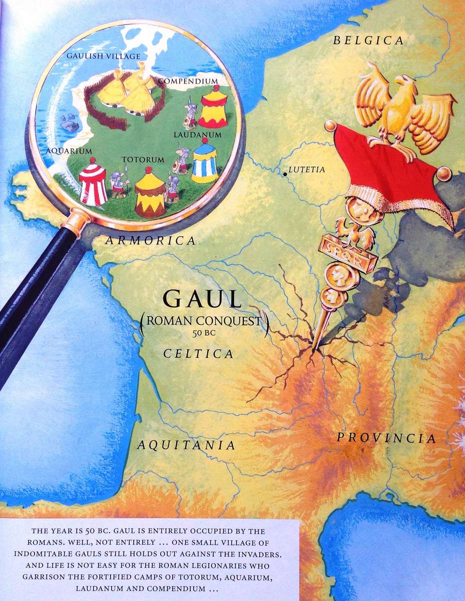 Asterix Omnibus - Goscinny and Uderzo - Includes 3 Asterix Stories