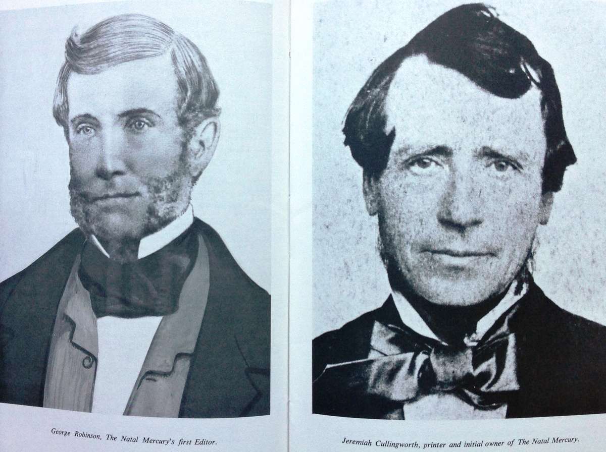 For The Love of Natal  The Life and Times of The Natal Mercury 1852-1977 - Terry Wilks - Hardcover