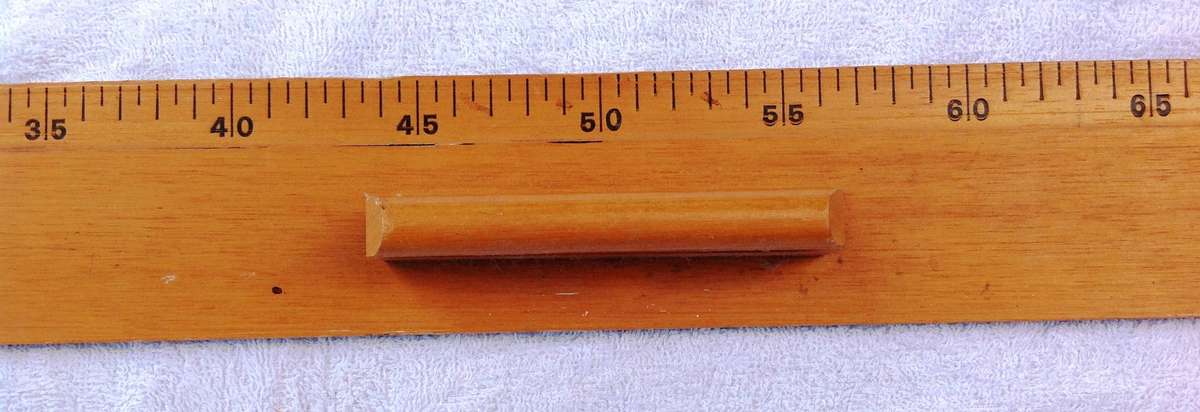 Vintage wooden blackboard or chalkboard ruler 100cm or 1 metre
