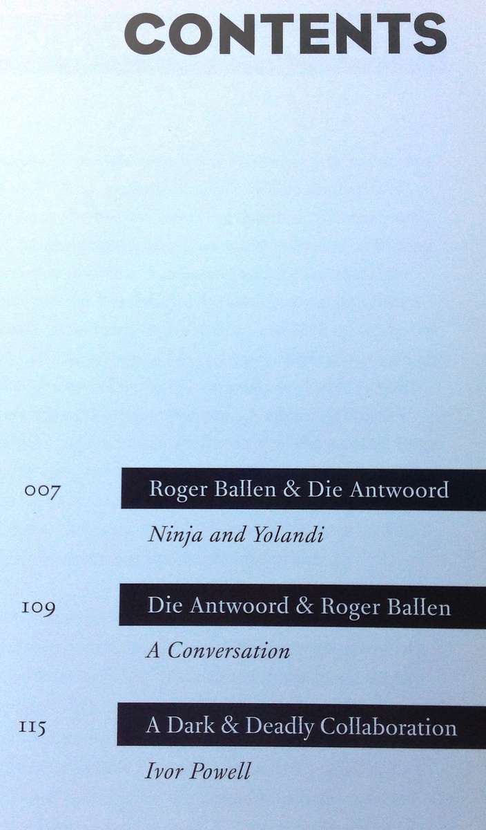 Roger Ballen - Die Antwoord - I Fink U Freeky - Hardcover - brand new book