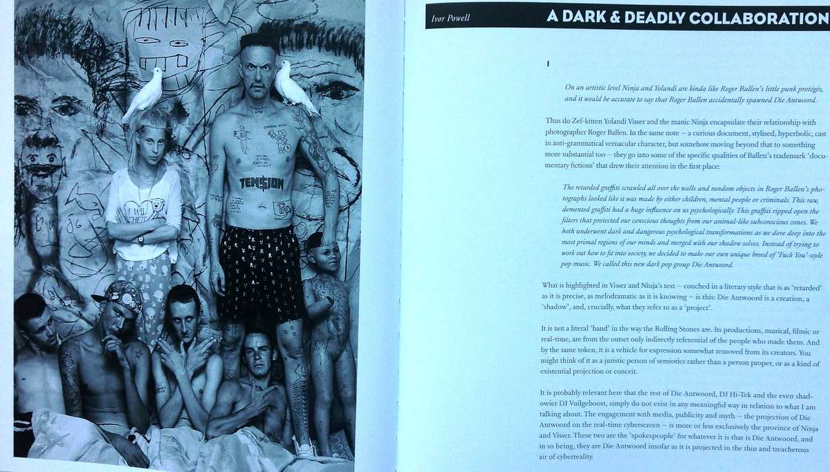 Roger Ballen - Die Antwoord - I Fink U Freeky - Hardcover - brand new book