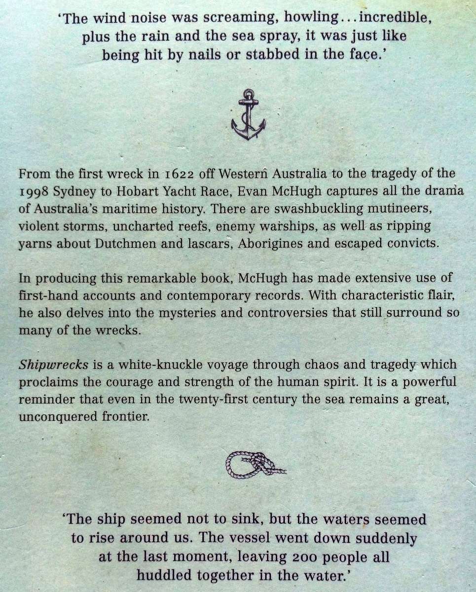 Shipwrecks - Australia's Greatest Maritime Disasters - Evan McHugh