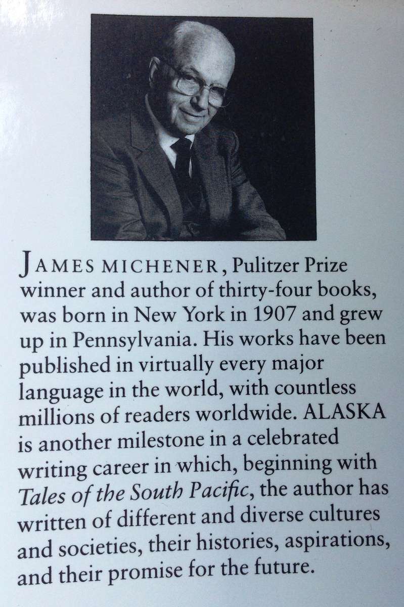 ALASKA - James A Michener - Hardcover