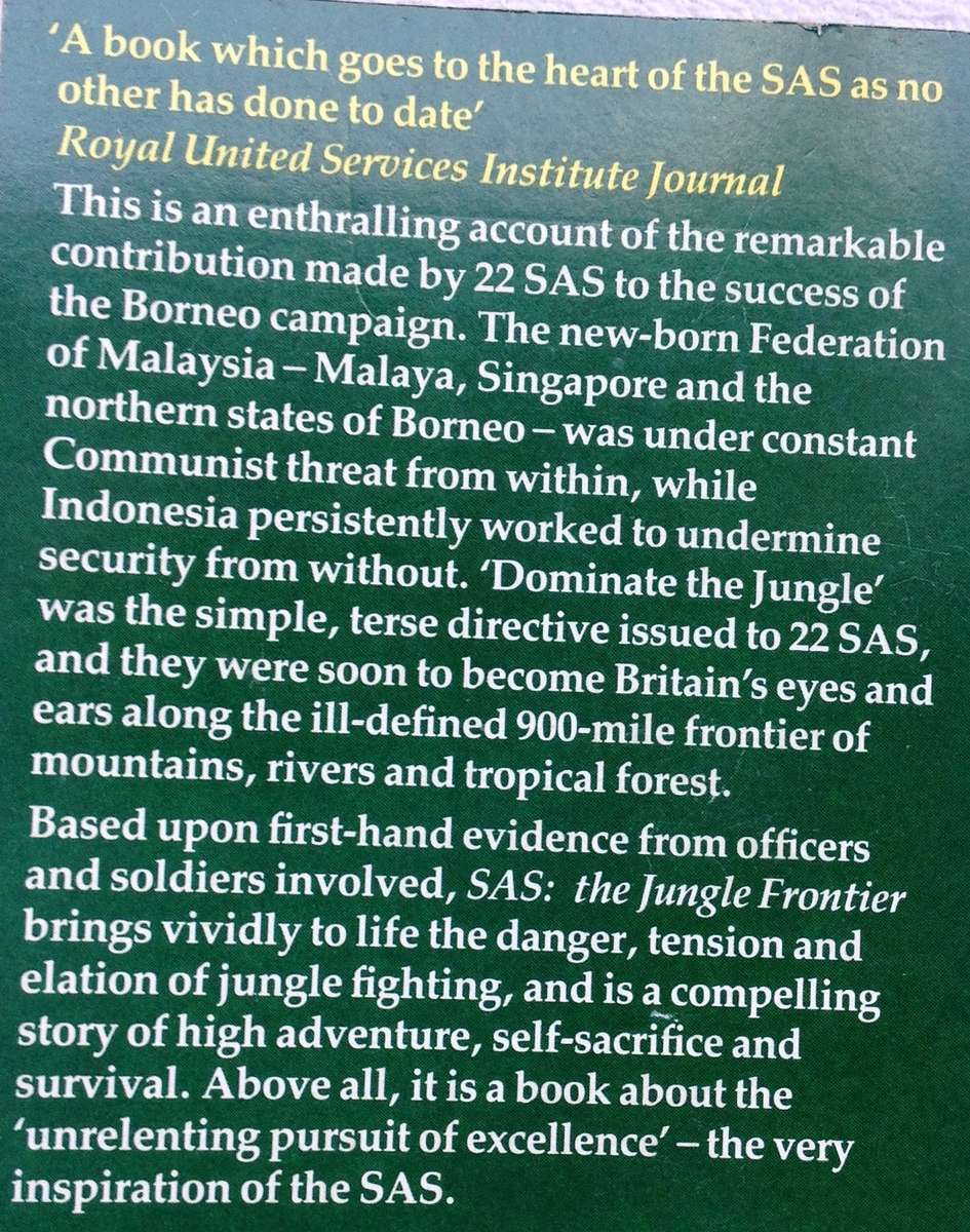SAS The Jungle Frontier-22 Special Air Service Regiment in the Borneo Campaign-Peter Dickens