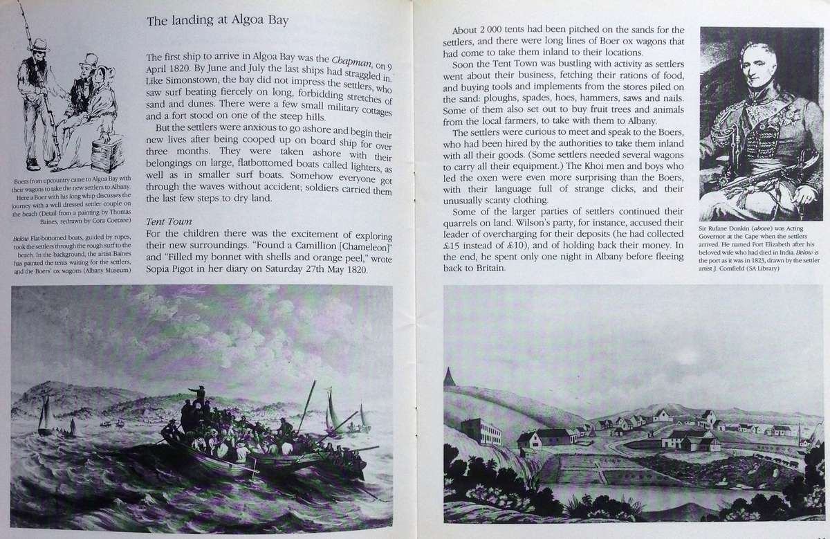 The British Settlers of 1820 - Lynne Bryer
