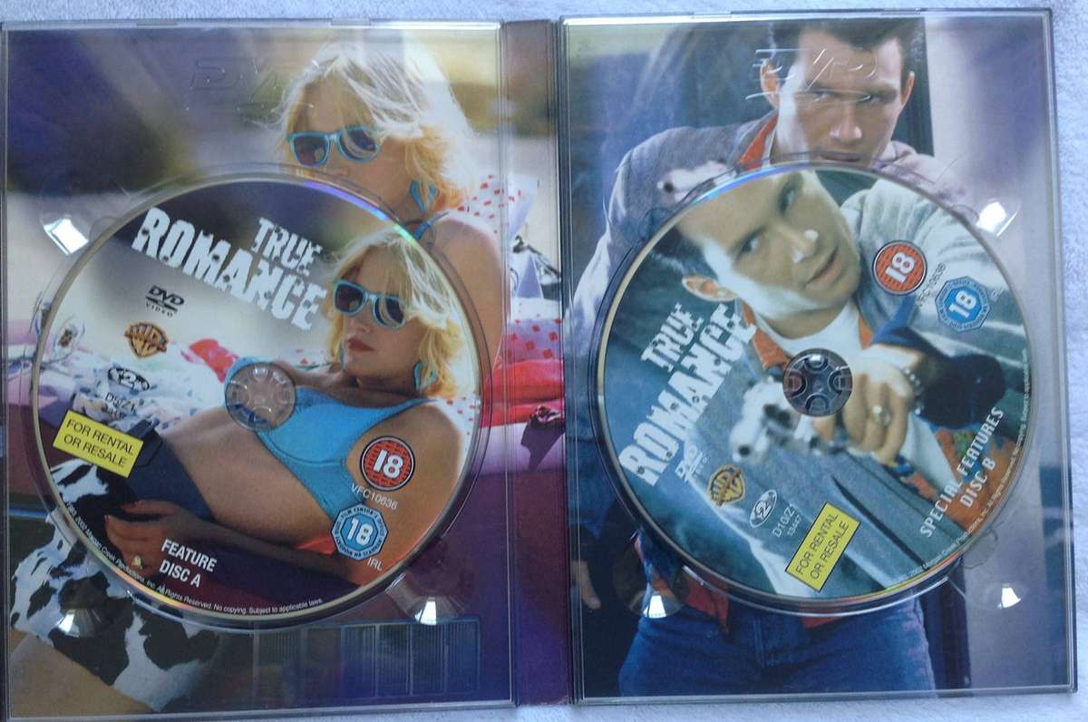 DVD - TRUE ROMANCE - DIRECTORS CUT - TWO DISC SPECIAL EDITION