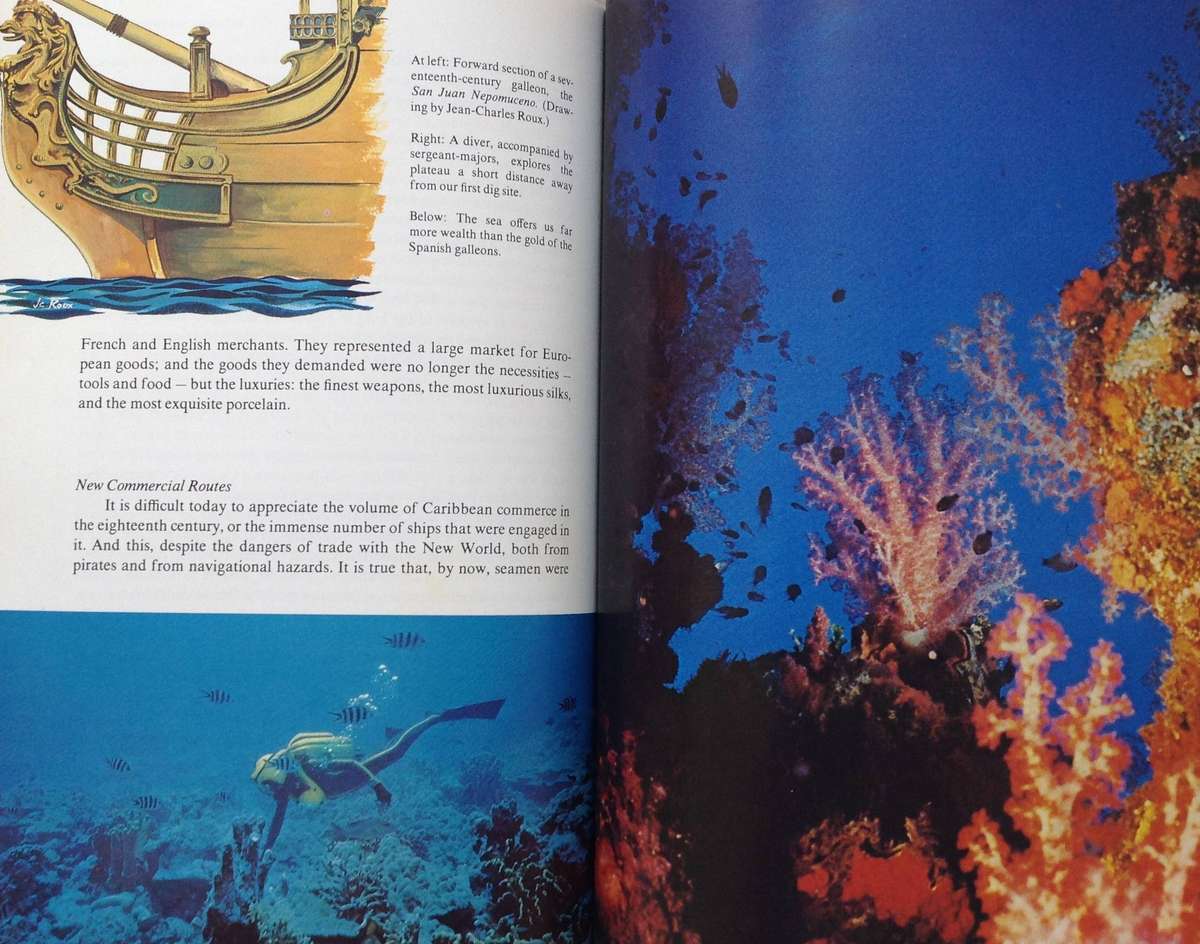 Diving for Sunken Treasure by Jacques-Yves Cousteau and Philippe Diole