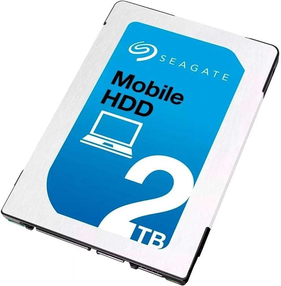 RARE!!! Seagate 2000GB (2TB) 2.5" Laptop HDD!! 100& Health and Performance