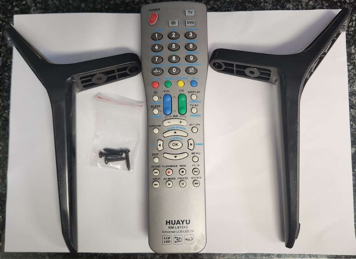 PLEASE READ! Digimark 40" Smart Tv, With Stand, Remote, Working