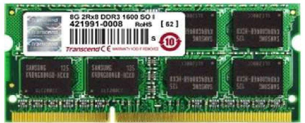 Transcend 8GB DDR3 Laptop Memory
