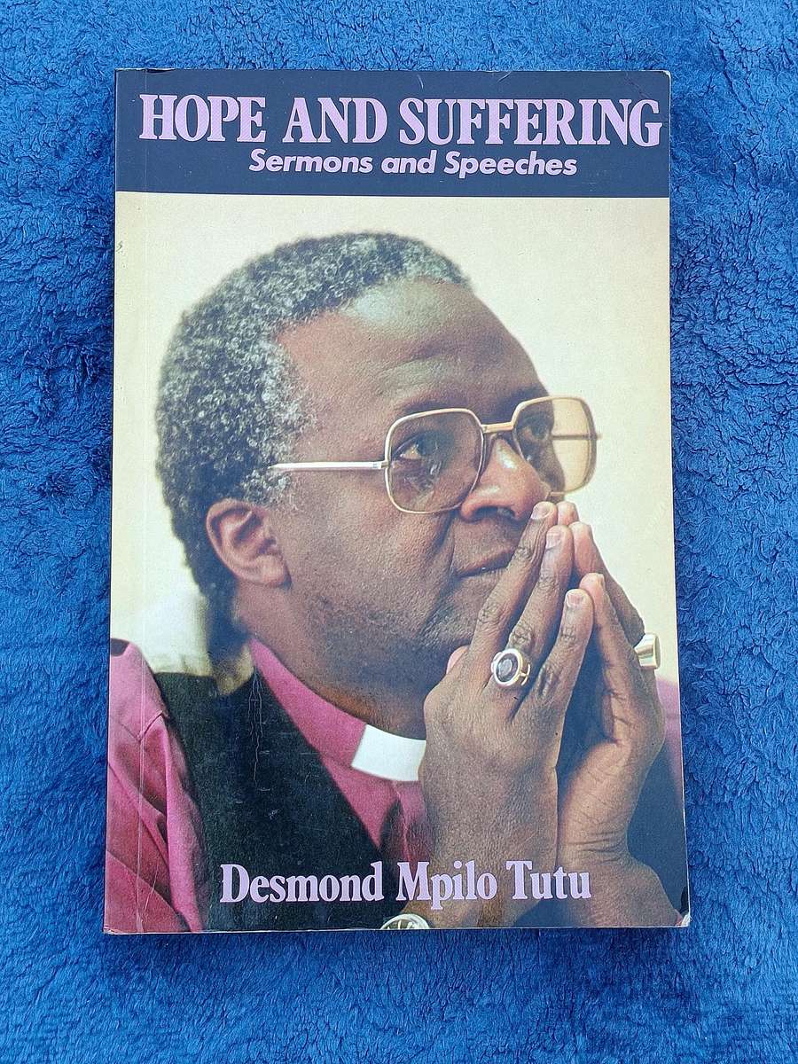 Desmond Tutu signed & inscribed book