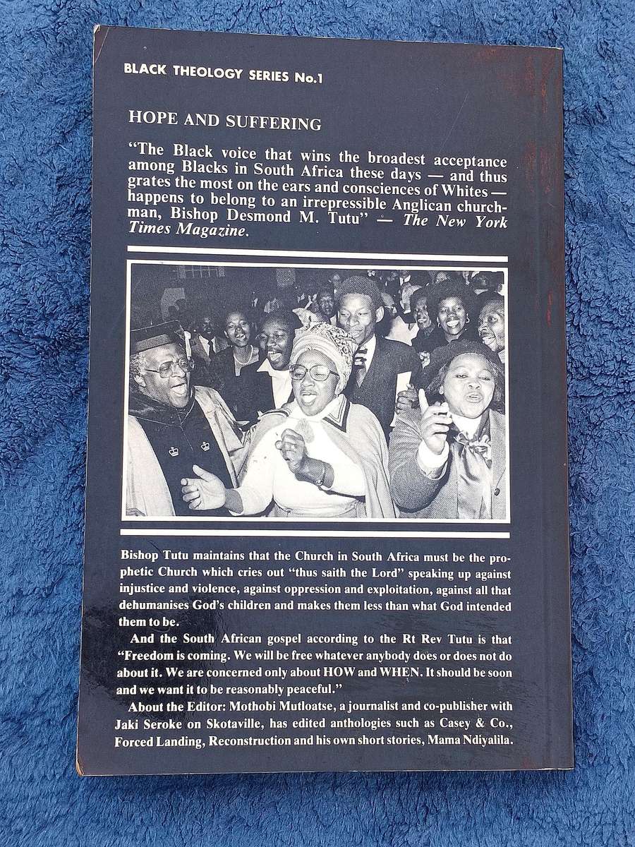 Desmond Tutu signed & inscribed book