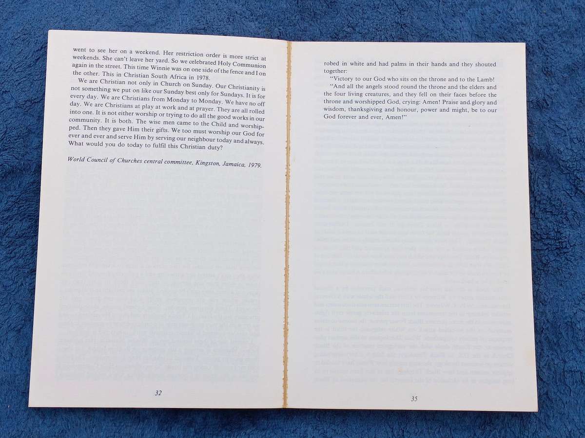 Desmond Tutu signed & inscribed book