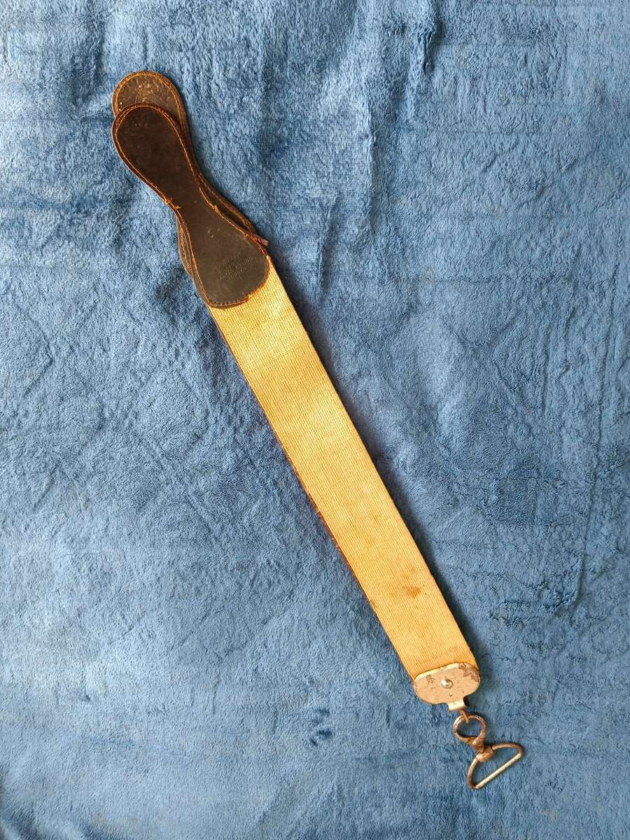 Vintage Barber Shop Cut throat Strop