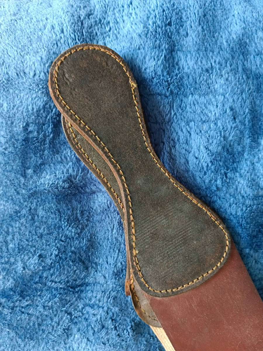 Vintage Barber Shop Cut throat Strop