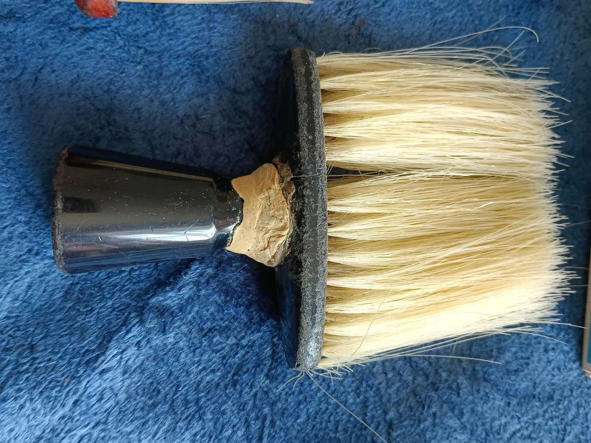 Lot of Vintage Barber Shop Items