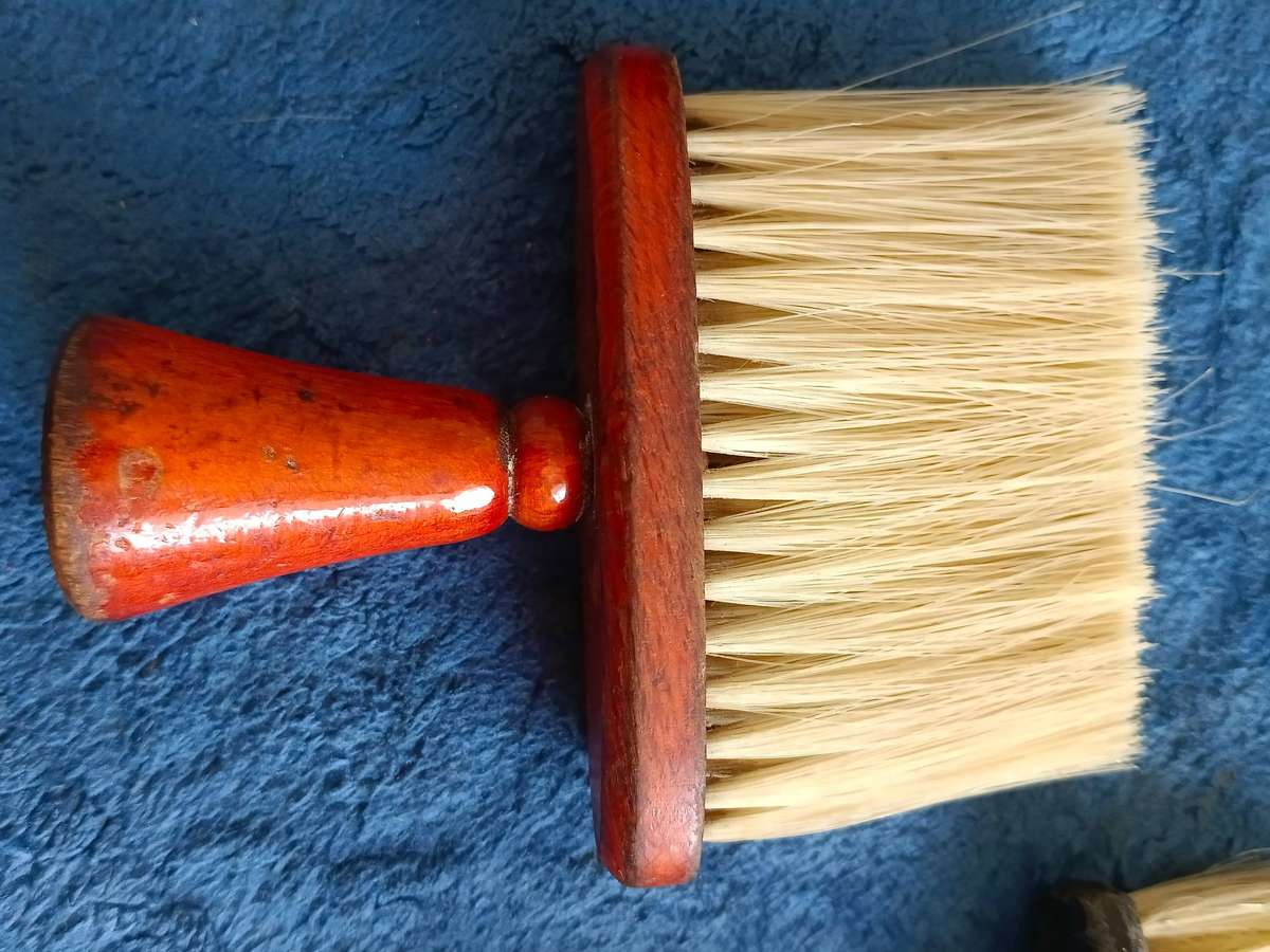 Lot of Vintage Barber Shop Items