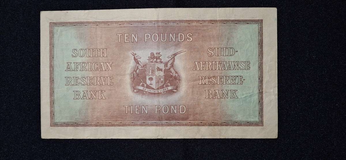 J POSTMUS 10 POUND 14 APRIL 1943 - F1 - 786234 VAN RIEBEECK WTM E/A FIRST ISSUE