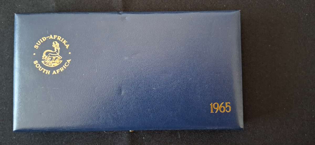 1965 RSA COMPLETE  SET WITH SOUTH AFRICA AND SUID AFRIKA COINS