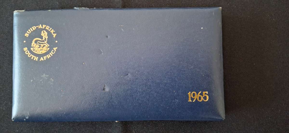 1965 RSA COMPLETE  SET WITH SOUTH AFRICA AND SUID AFRIKA COINS