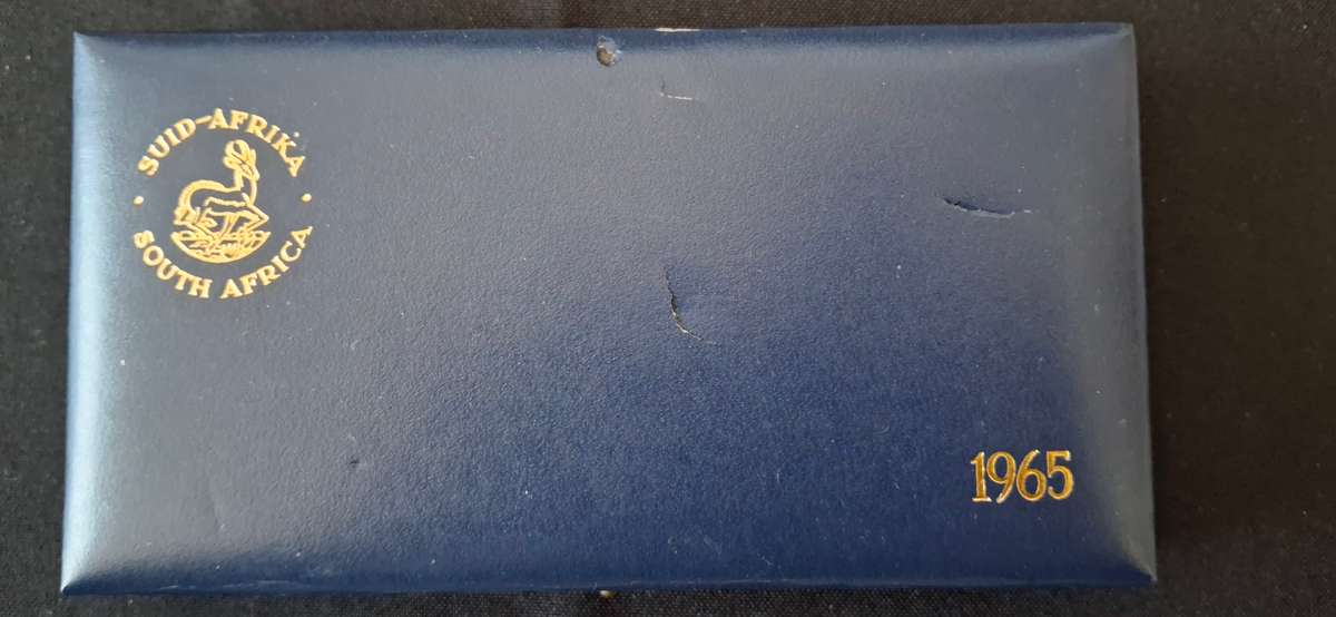 1965 RSA COMPLETE  SET WITH SOUTH AFRICA AND SUID AFRIKA COINS